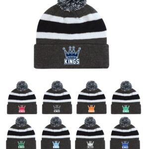 AJM Striped Cuff Toque 9S243M